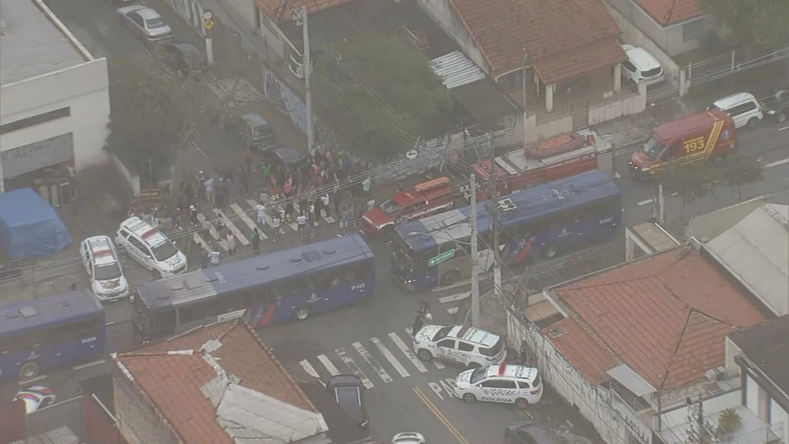 Ataque escola em S�o Paulo