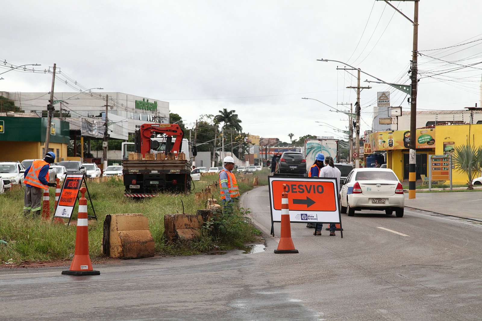 obras - sinaliza��o - revitaliza��o