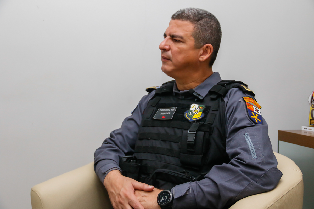 Coronel Alexandre Mendes - Comandante da PM de MT