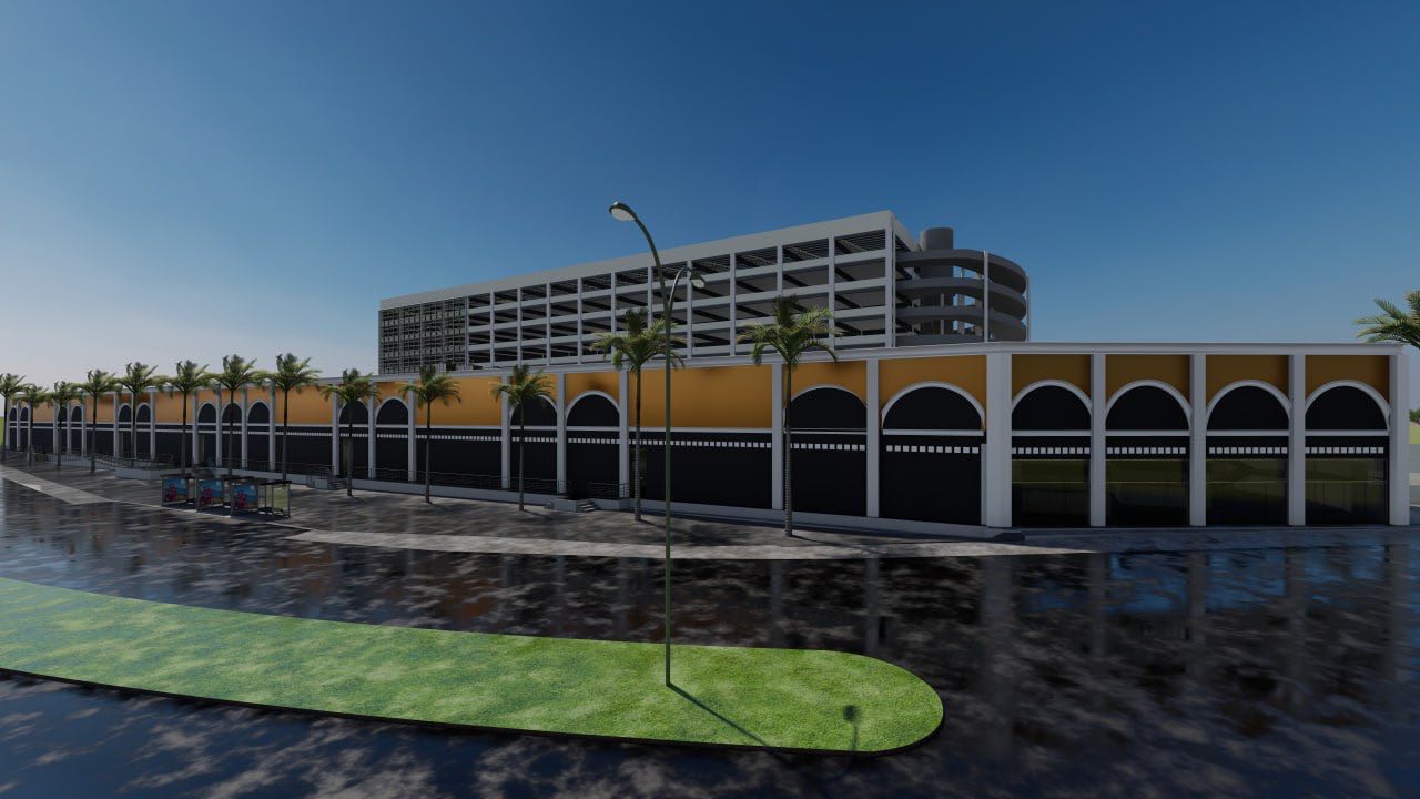 Projeto do novo Shopping Popular de Cuiab�