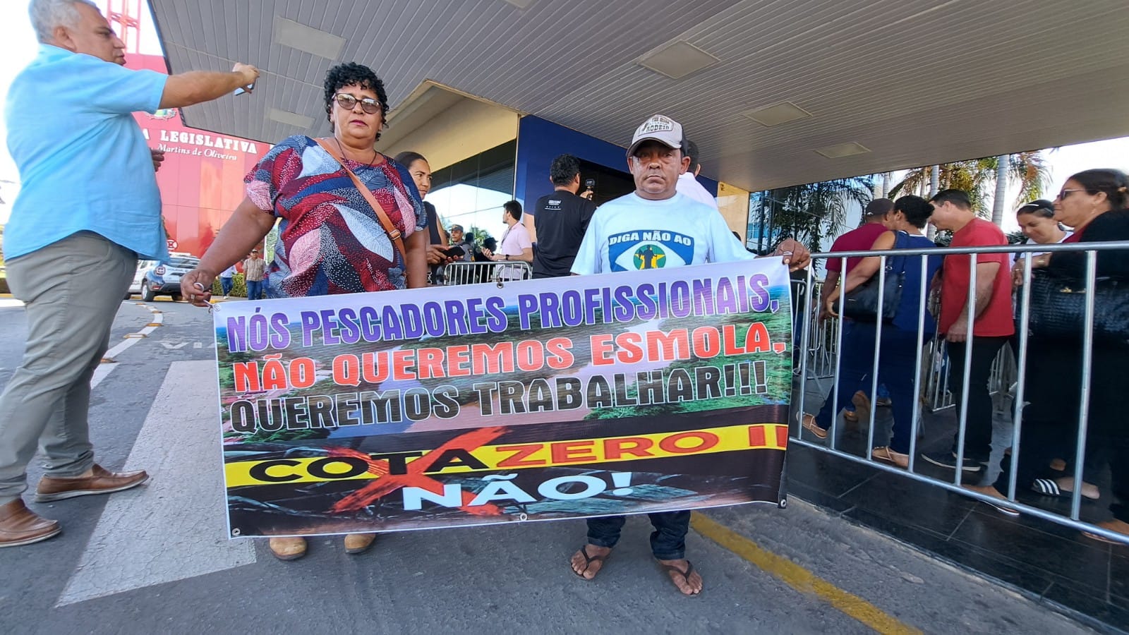 pescadores assembleia transporte zero