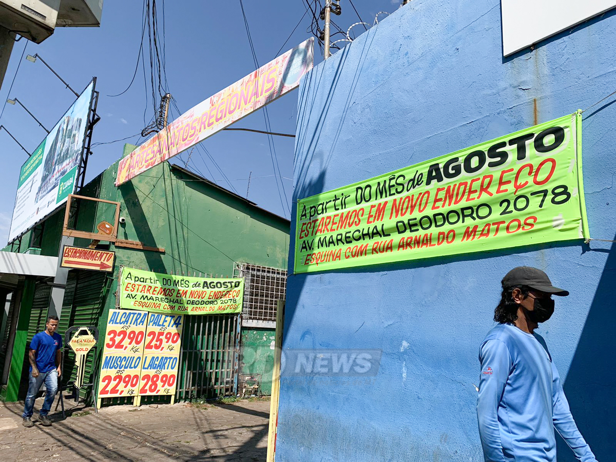 Mercado Municipal de Cuiab� - desativa��o para demoli��o