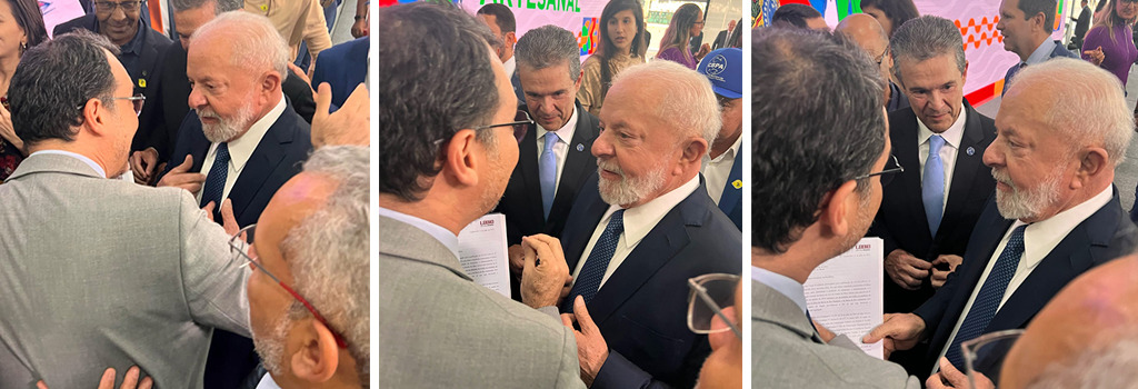 Lúdio pesca Lula