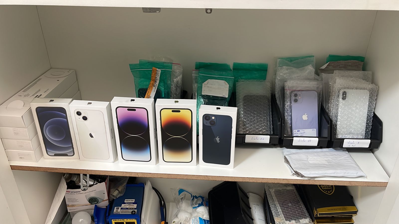 apreens�o celulares iphones operacao pf