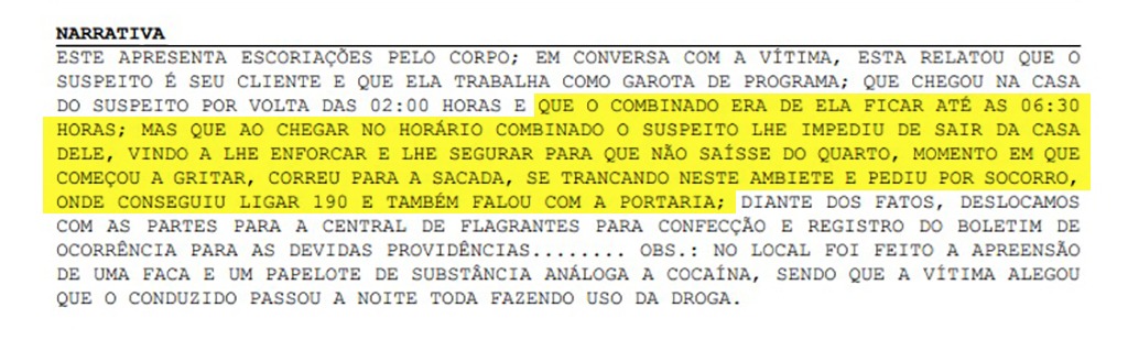bo procurador da AL preso agressao