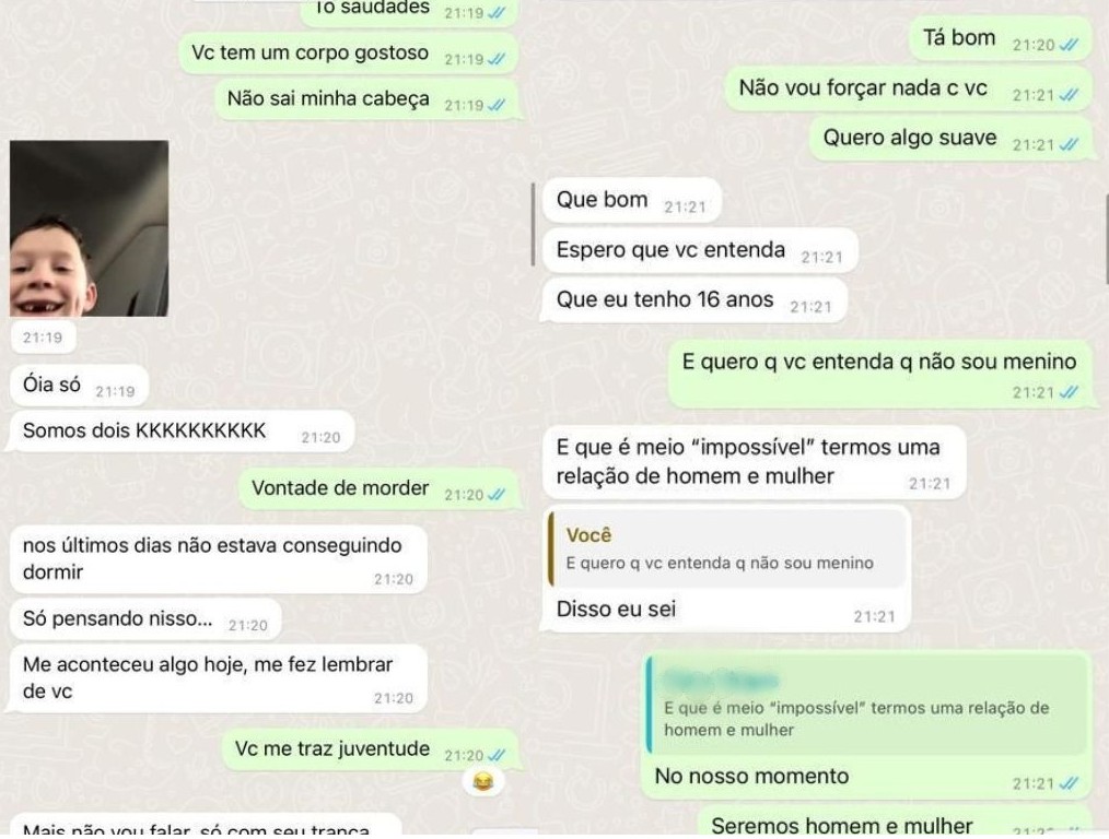 Menor de idade prints interna - guia espiritual
