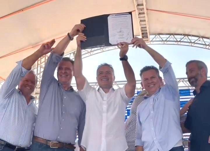 Carlos F&aacute;varo Renan Filho Mauro Mendes BR-158