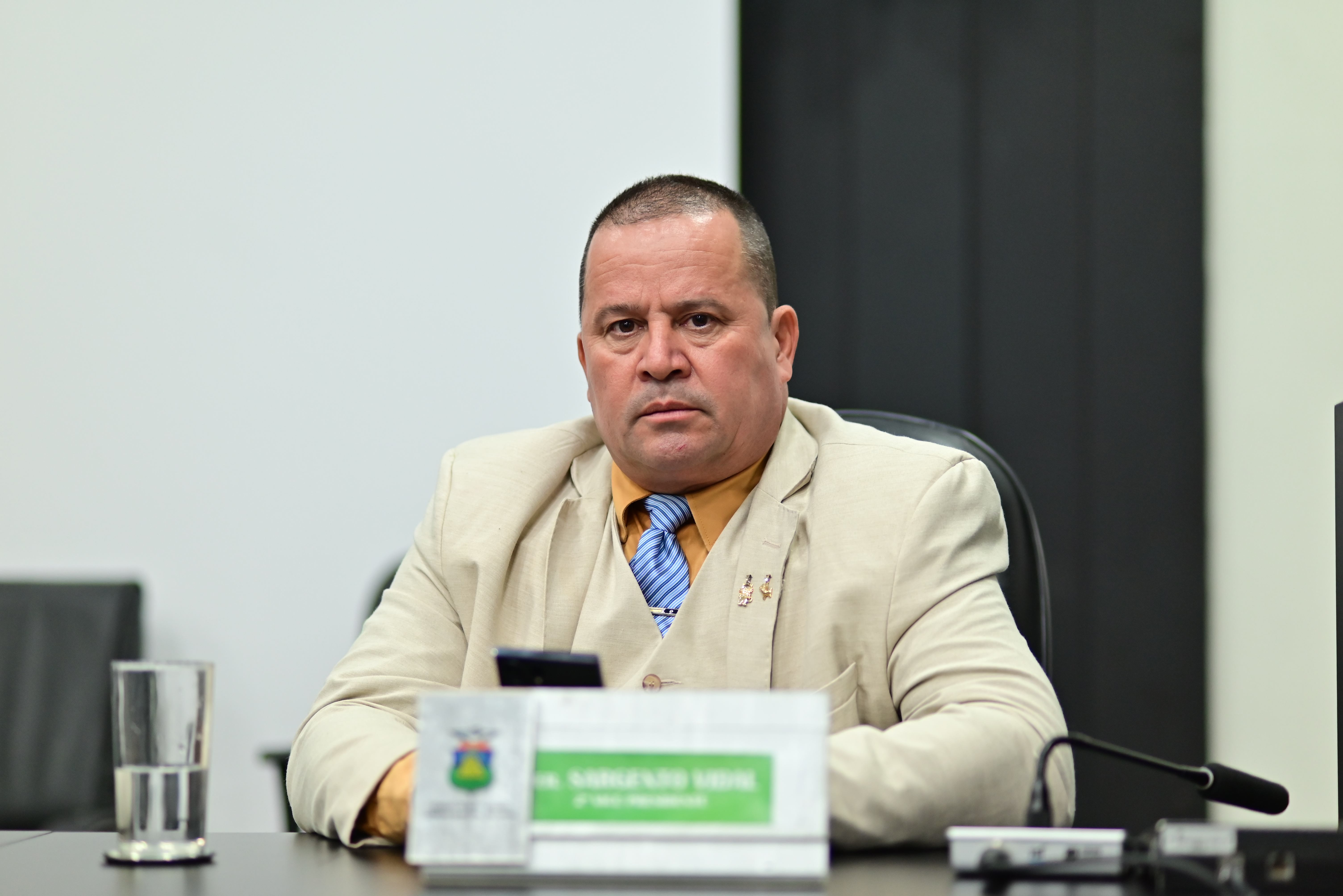 Sargento Vidal na C�mara Municipal