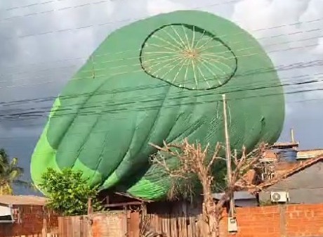 Acidente com bal�o de ar quente Sicredi