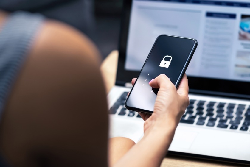 Seguran�a na internet celular - notebook