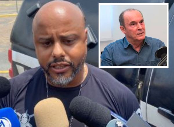 delegado Nilson Farias e coronel cacadini