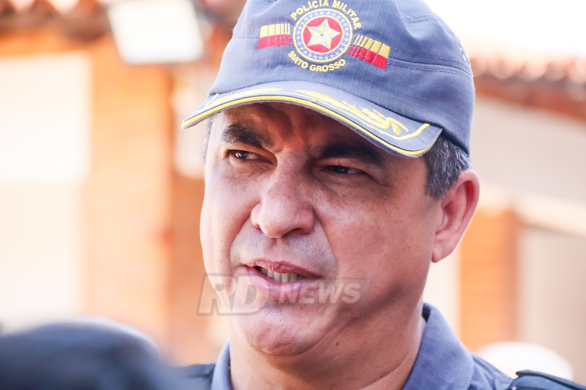 coronel alexandre mendes comandante da PM