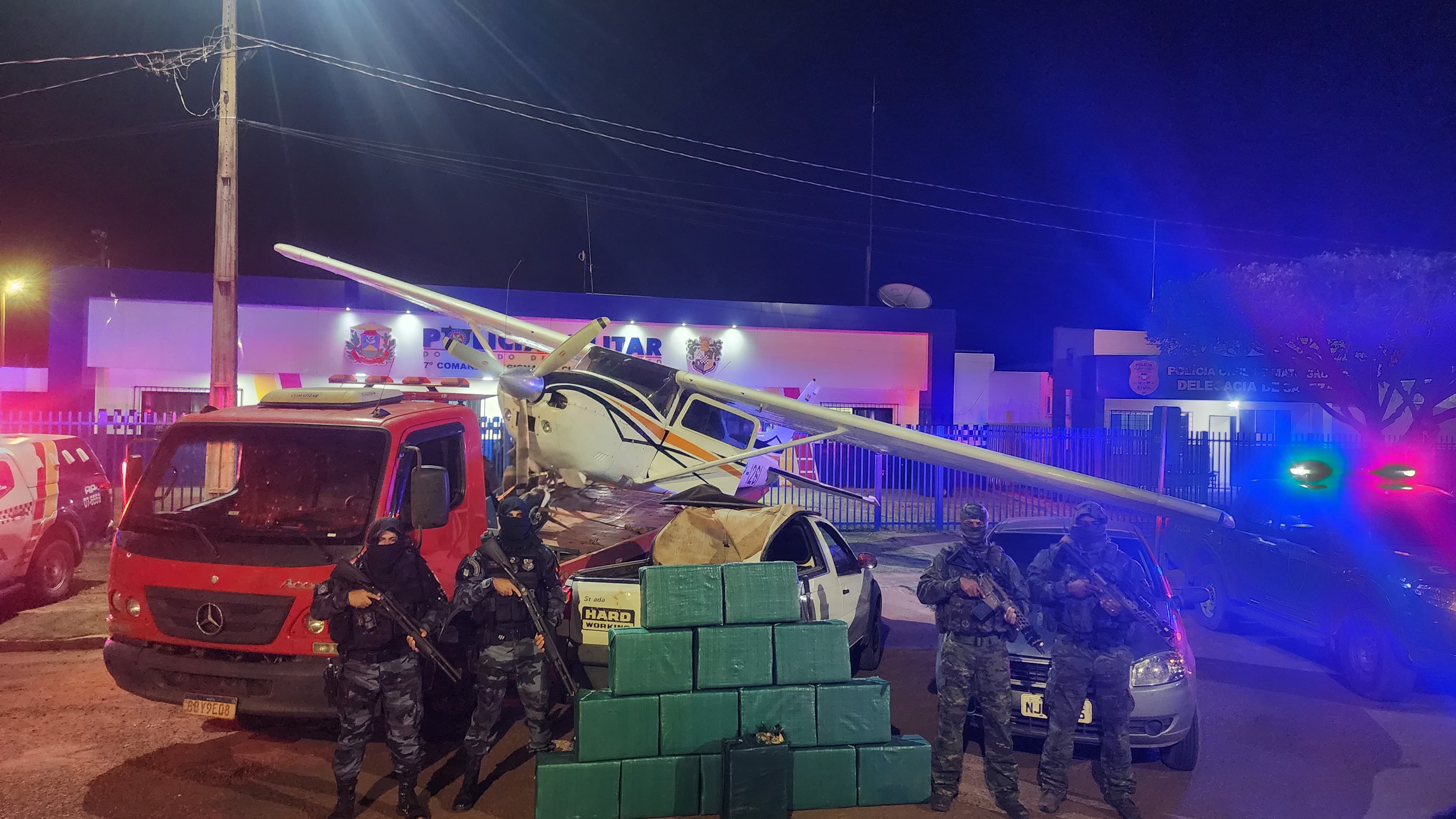 Cocaina apreendida em Sapezal