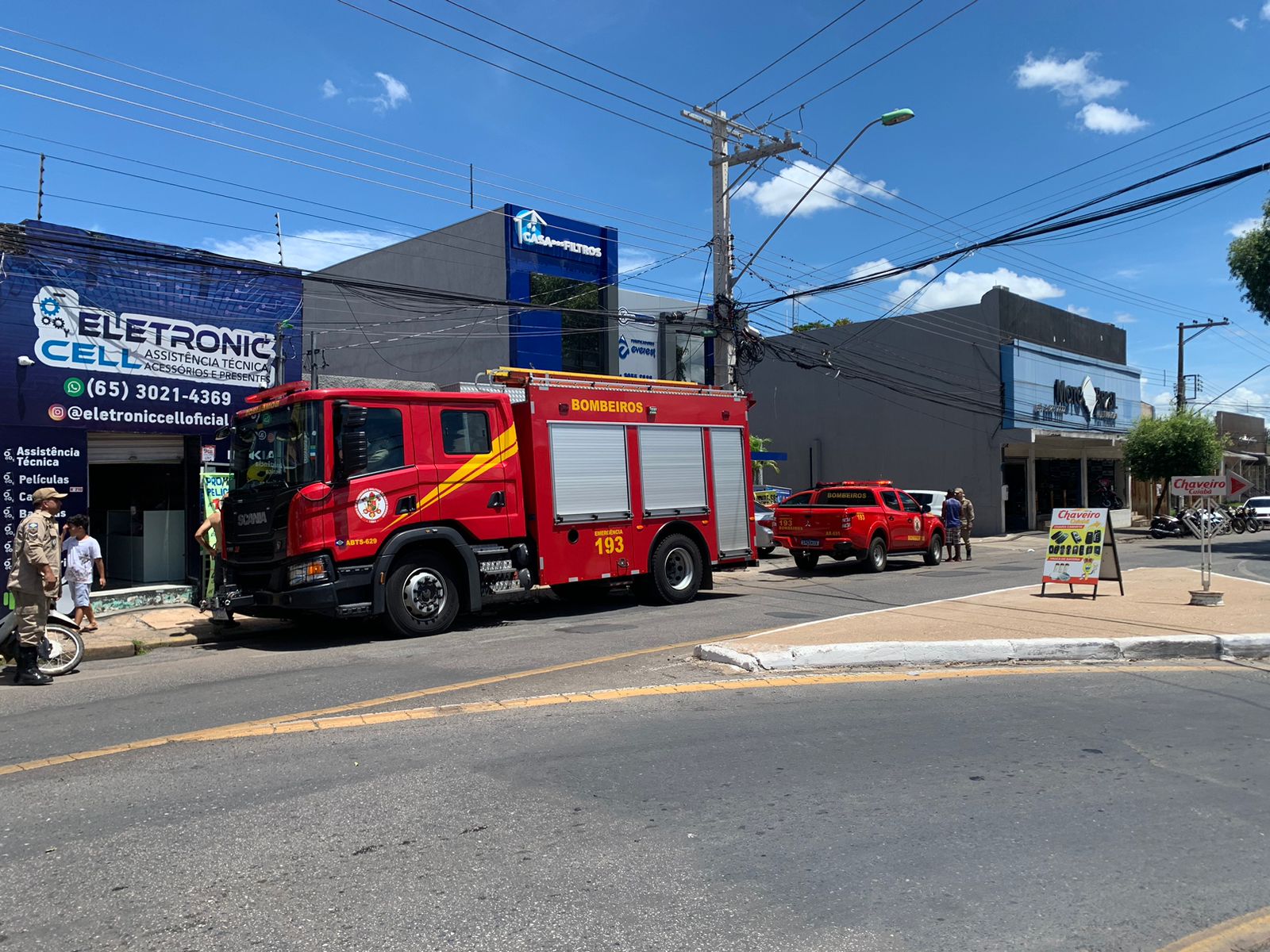 incendio loja dom aquino