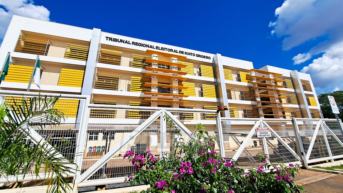 fachada tre mt tribunal regional eleitoral