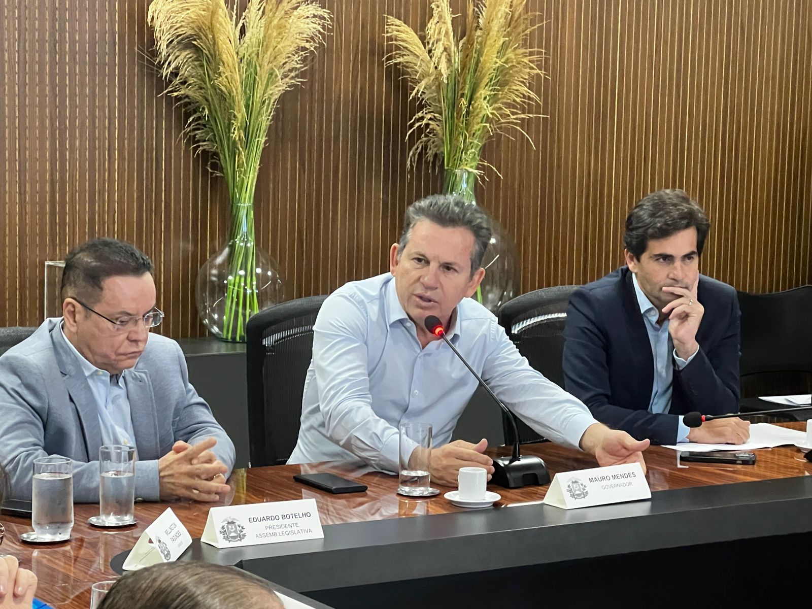 Botelho Mauro Mendes Fabio Garcia Chapada