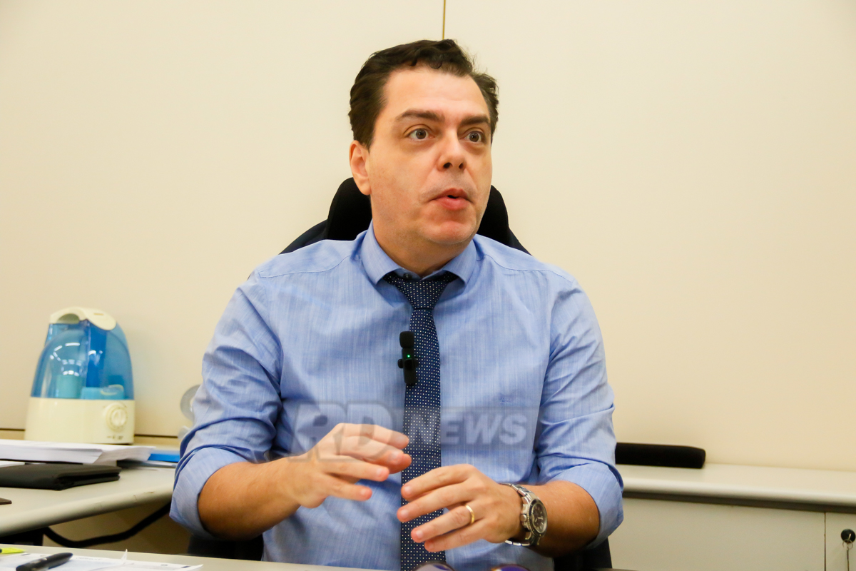diretor geral do TRE Mauro Diogo