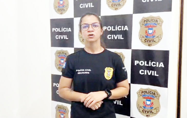 delegada Ana Paula Marien, de Peixoto de Azevedo