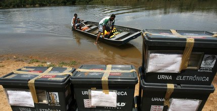 Locais de dif�cil acesso em MT - elei�es