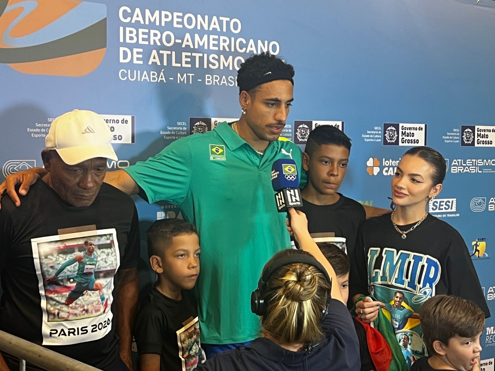 Almir jr e fam�lia