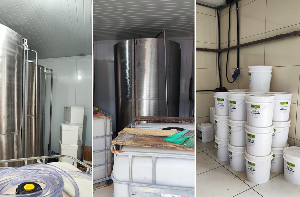 Denes Berticelli - Produtor tem sua pr�pria f�brica On Farm para insumos biol�gicos em Cl�udia
