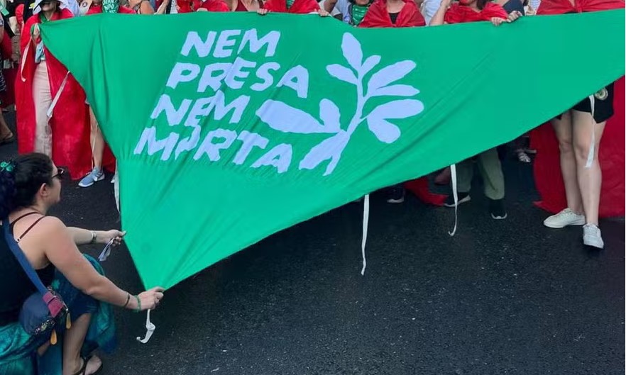 Manifesta��o mulheres aborto