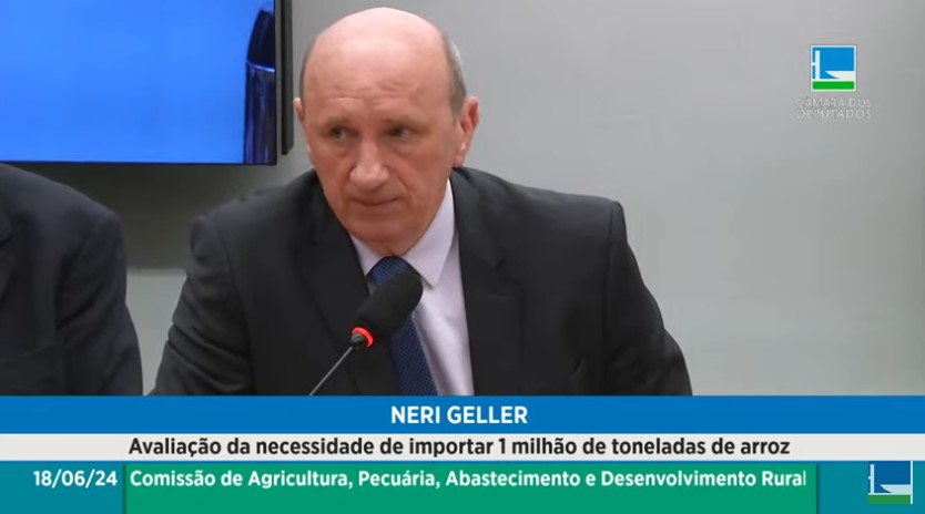 Neri C&acirc;mara dos Deputados arroz