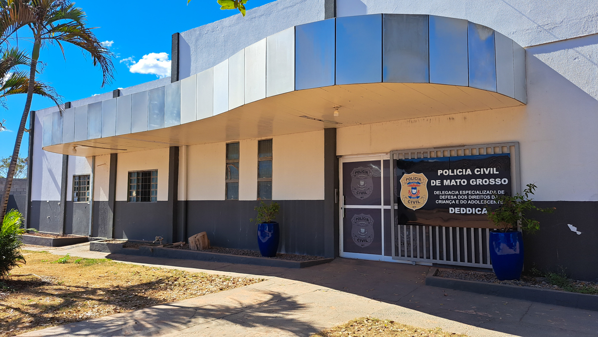 fachada deddica cuiaba - Delegacia Especializada de Defesa dos Direitos da Crian�a e do Adolescente