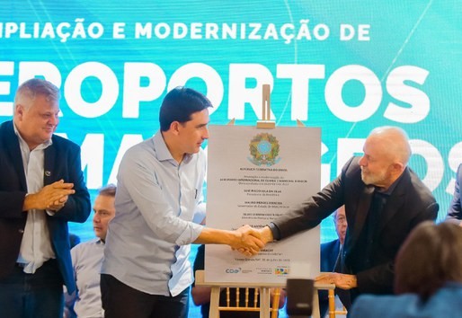 Presidente Lula e ministro Silvio Costa Filho inauguram obras nos aeroportos de Mato Grosso