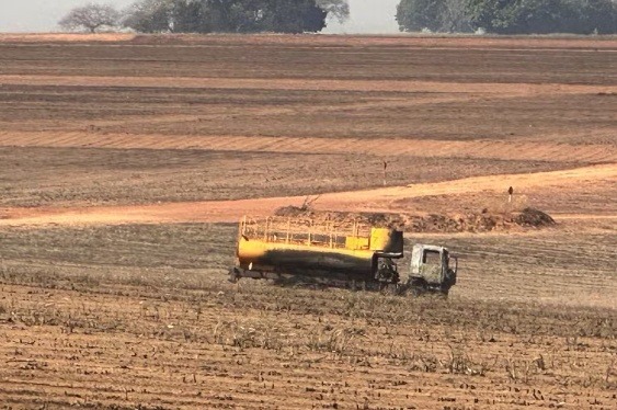 Funcionário de fazenda morre ao tentar combater incêndio em lavoura em Itiquira