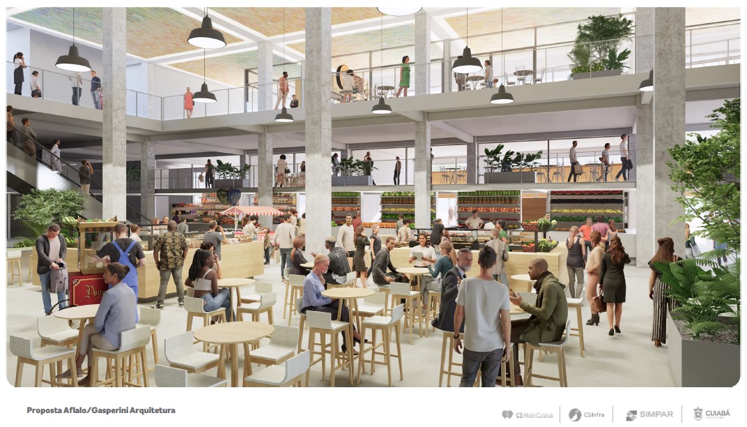 Projeto para o Mercado Municipal de Cuiab�