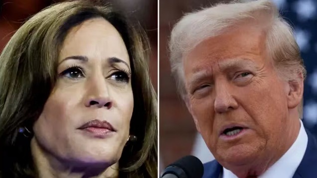 Kamala Harris e Donald Trump