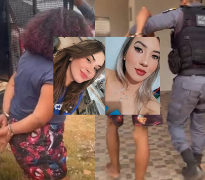 Rayane Alves e de sua irm� Rithiely Alves