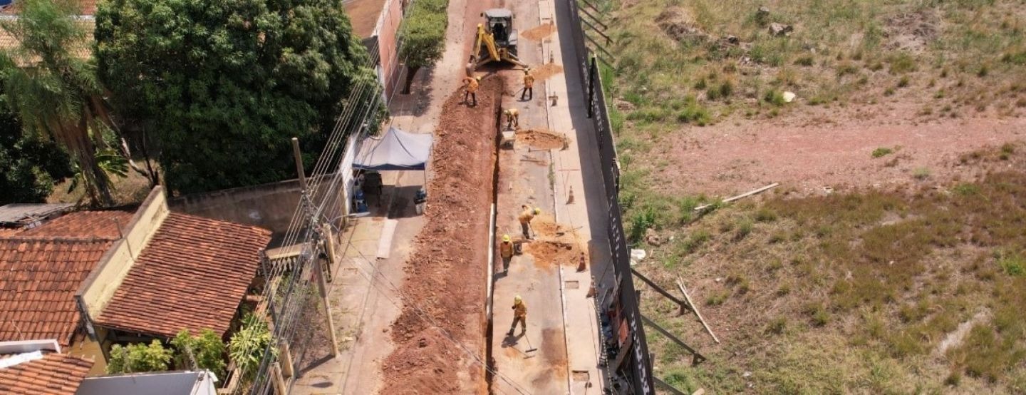 bairro - araes - sistema de esgoto