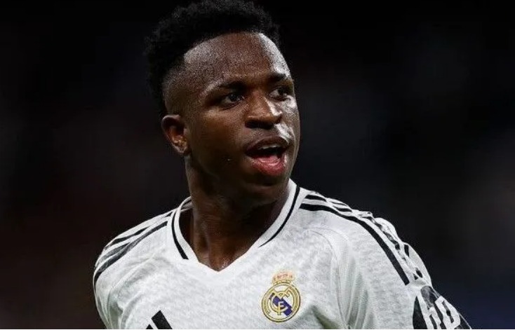 Vin�cius J�nior durante vit�ria do Real Madrid sobre o Villarreal