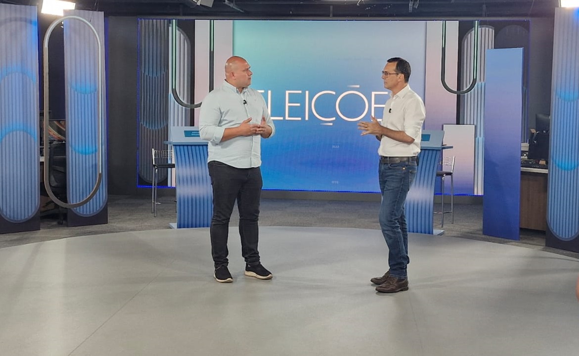 Abilio Brunini e Ludio Cabral Debate TVCA