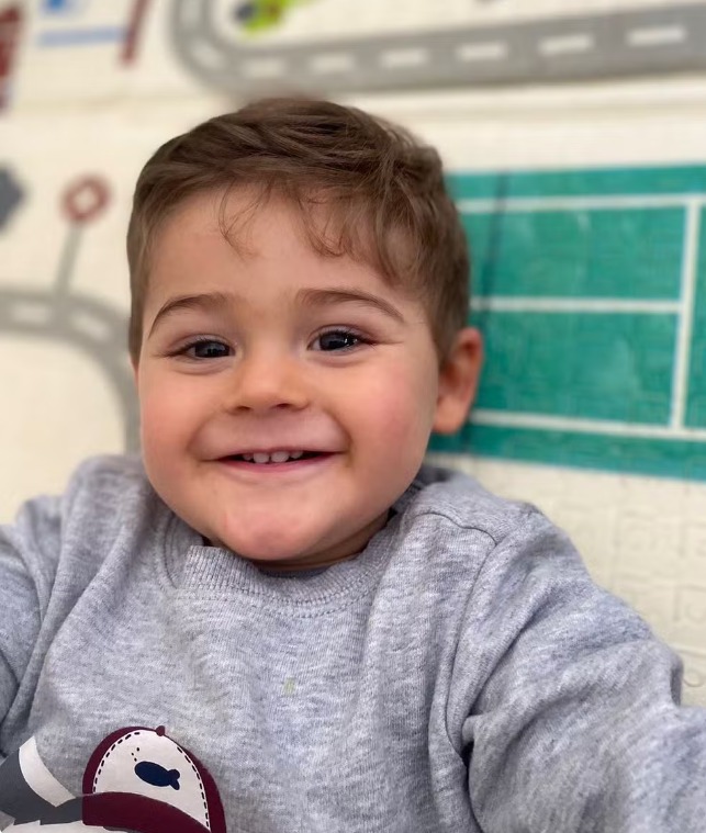 Eduardo Silva Amaral, de 2 anos