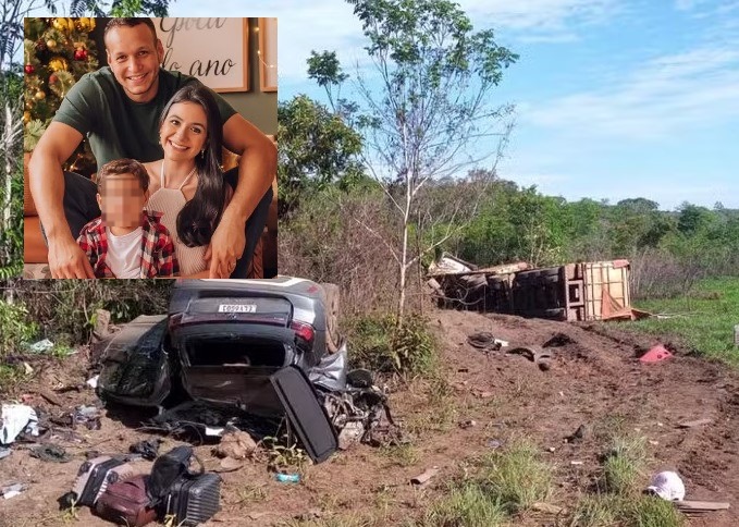 Fam�lia morta em acidente