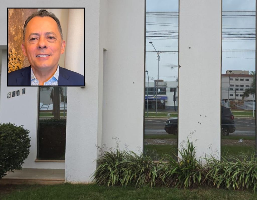 Escrit&iuml;&iquest;&frac12;rio do advogado Marcos Mendes foi alvo de atentado a tiros