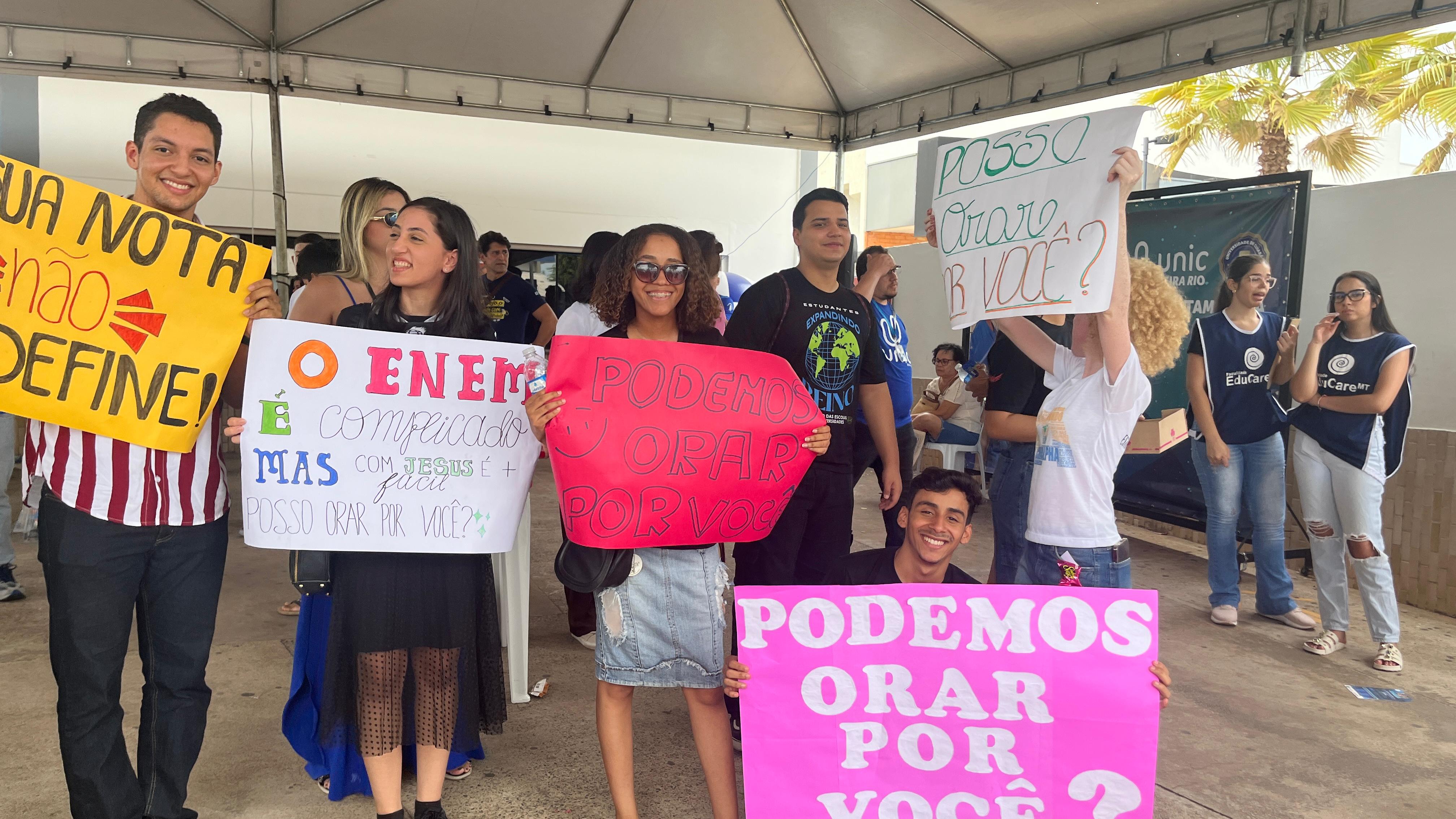 Estudantes na Unic Enem 2024