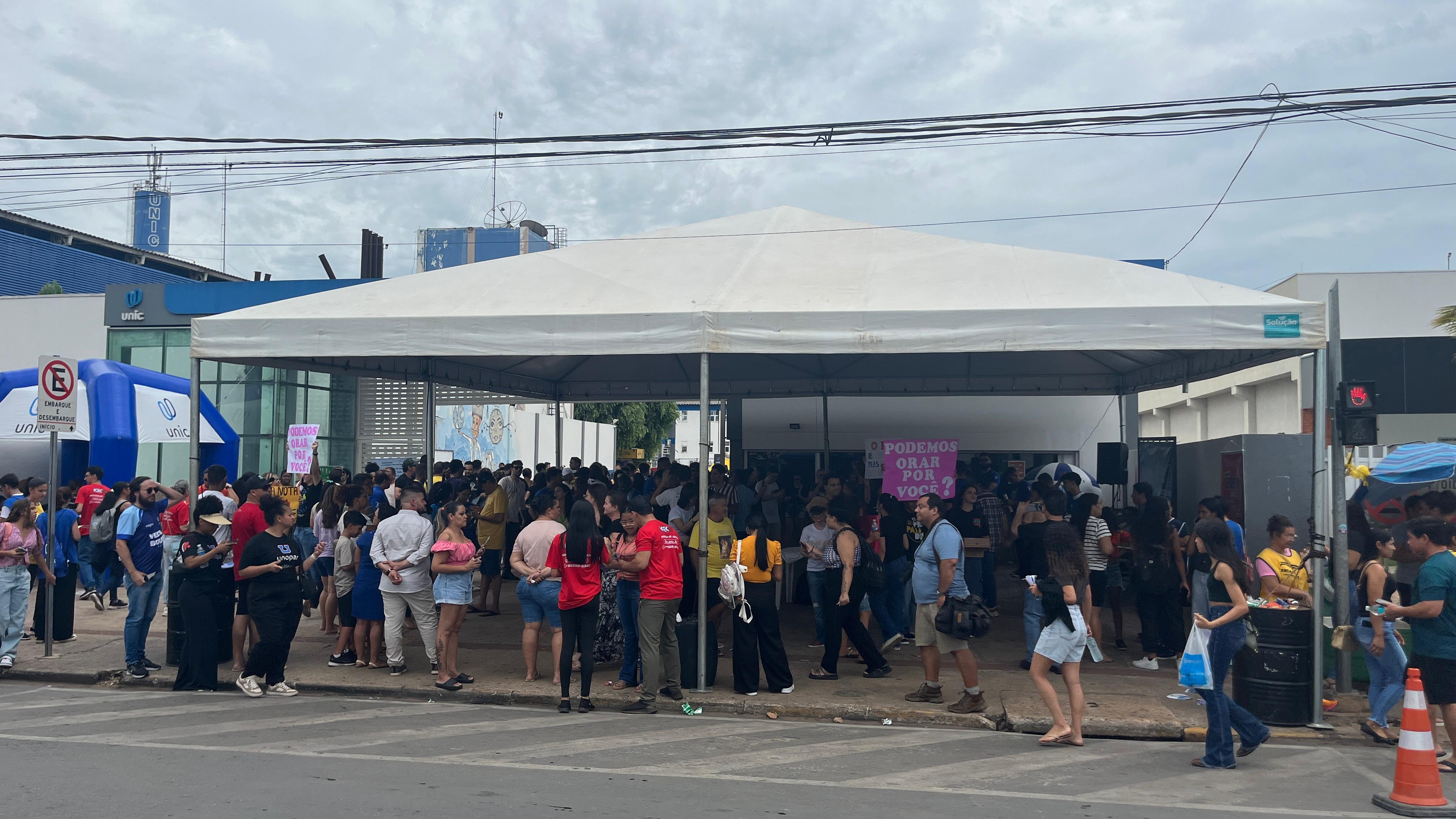 Estudantes na Unic Enem 2024