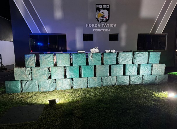 cocaína apreendida na fronteira
