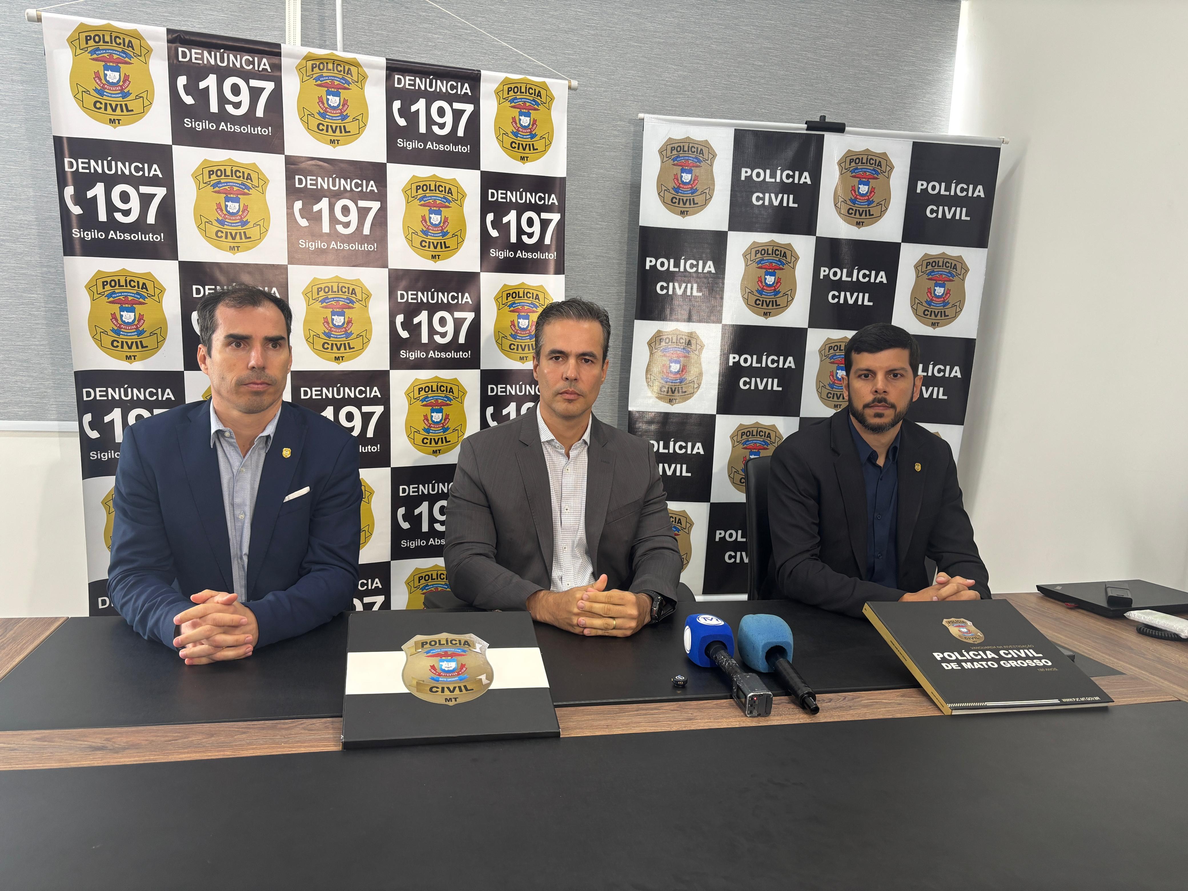 Delegados Rafael Scatolon, Claudio, Gustavo Bel&iuml;&iquest;&frac12;o