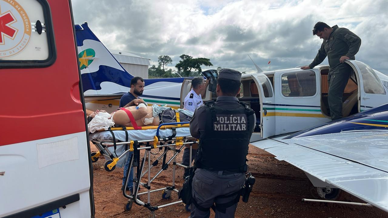 Sargento PM baleado Indea