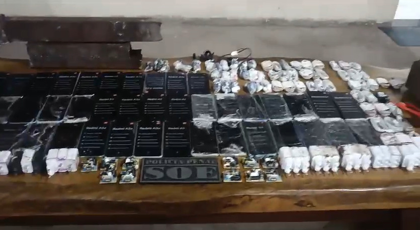 celulares apreendidos