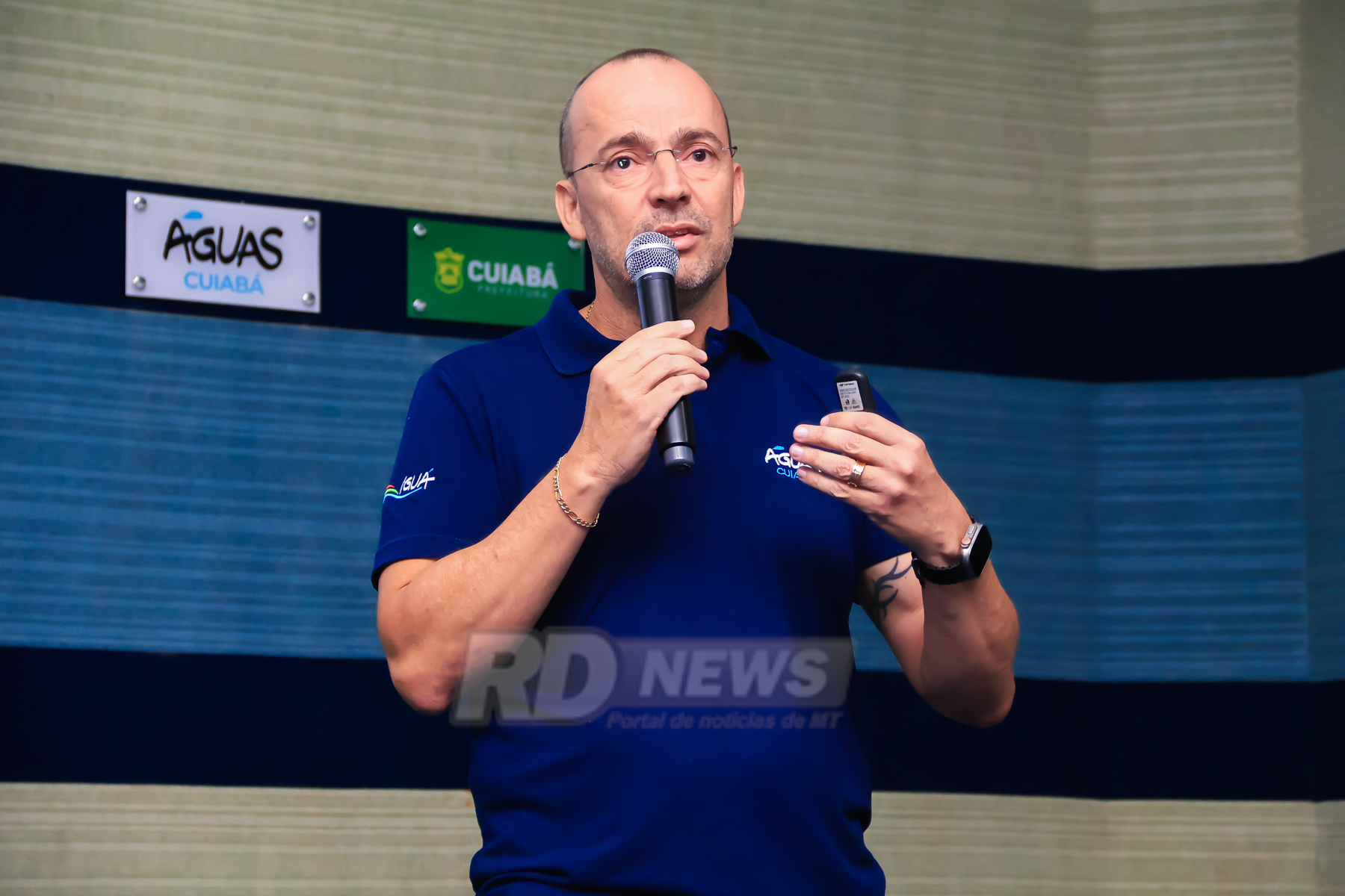 Leonardo Menna, diretor geral da &iuml;&iquest;&frac12;guas - coletiva igua - aguas cuiaba