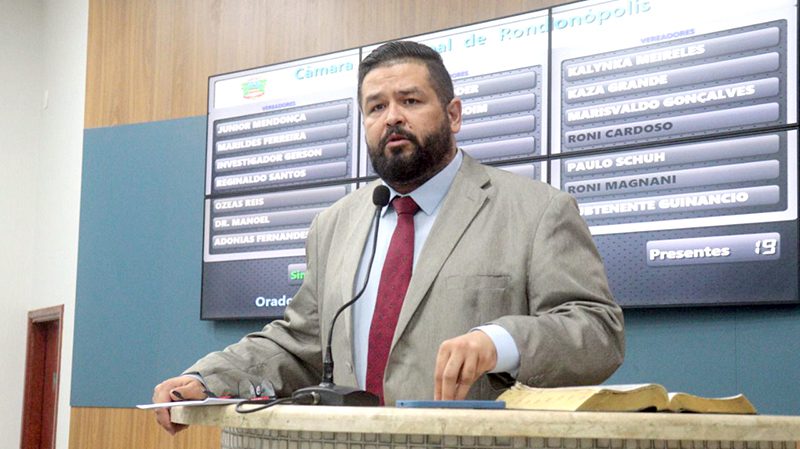 junior mendon&iuml;&iquest;&frac12;a presidente da C&iuml;&iquest;&frac12;mara de rondon&iuml;&iquest;&frac12;polis