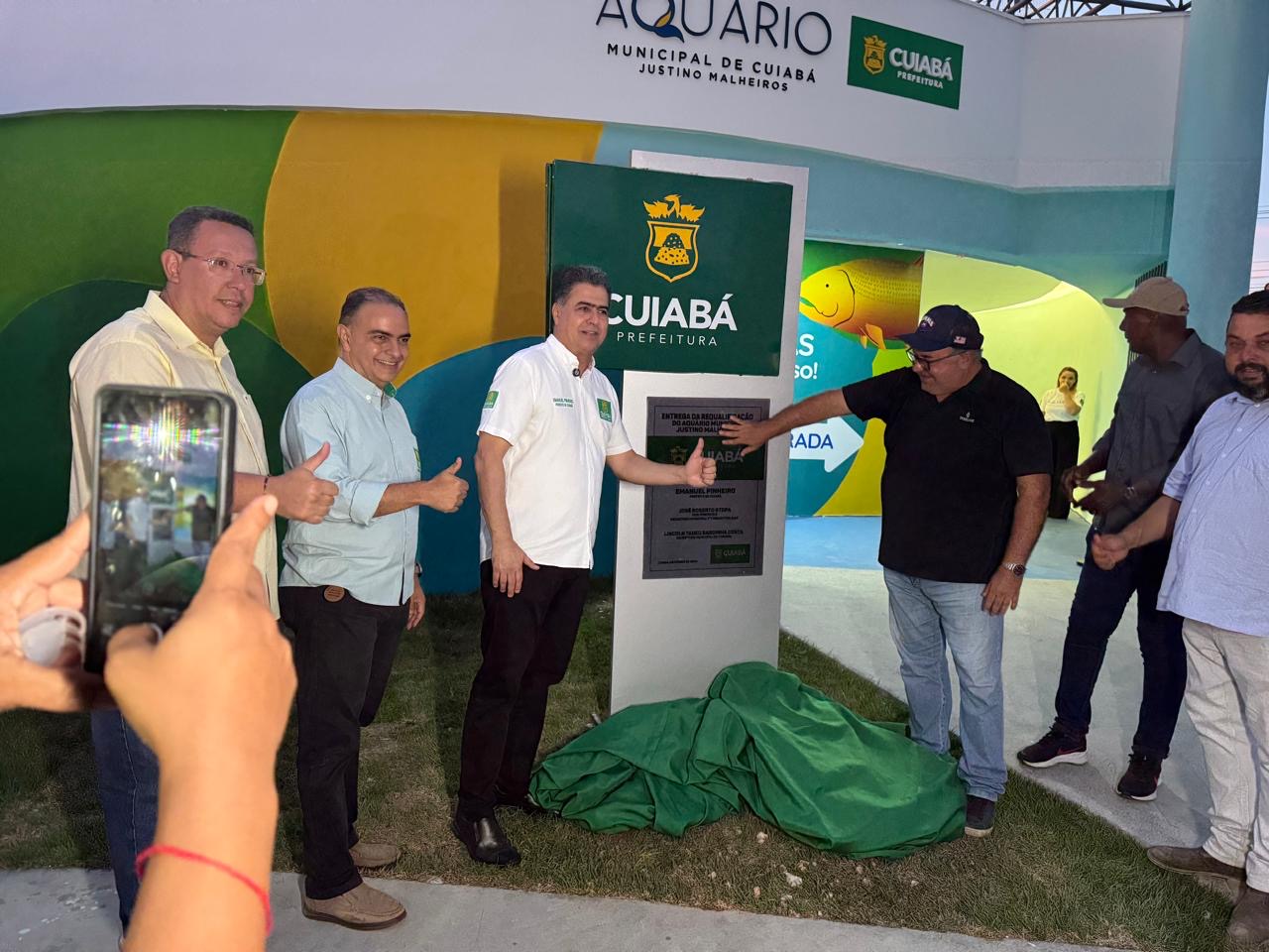 Emanuel inaugurações dia 31