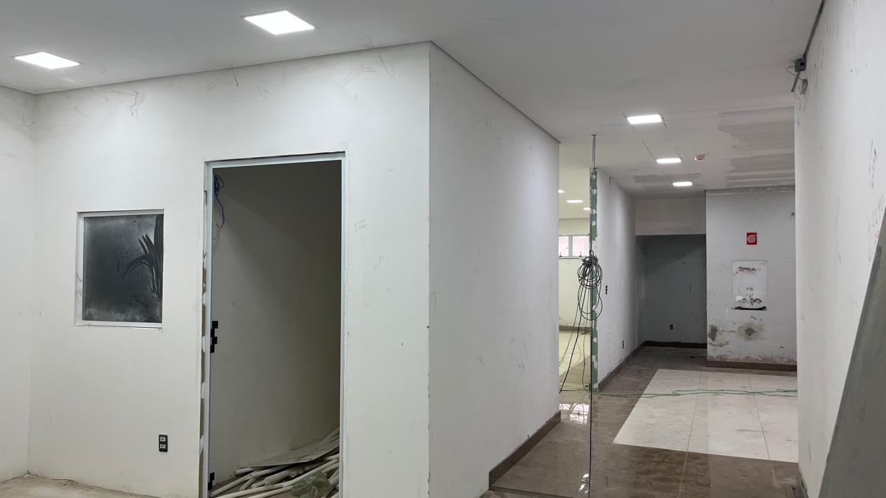 Antigo PSC em obras no primeiro andar