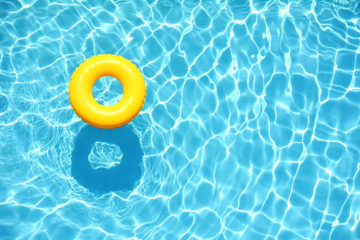 boia piscina afogamento
